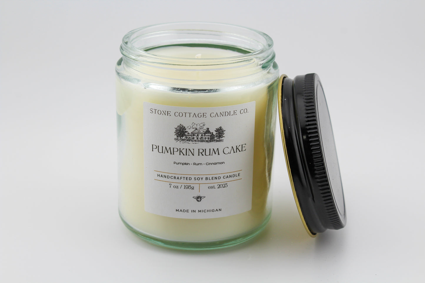 Pumpkin Rum Cake- 7oz Candle