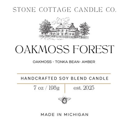 Oakmoss Forest - 7oz Candle
