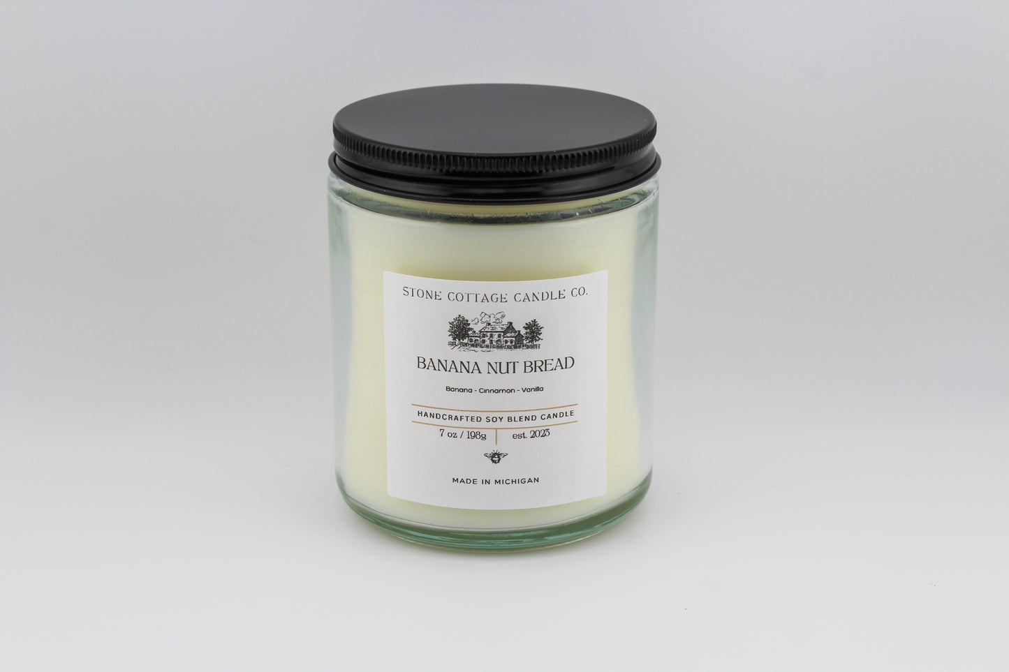 Banana Nut Bread- 7oz candle