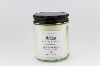 Blackberry Suede- 7oz Candle