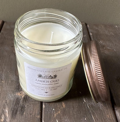 Amber Oud- 7oz Candle