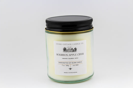 Bourbon Apple Cider- 7oz Candle