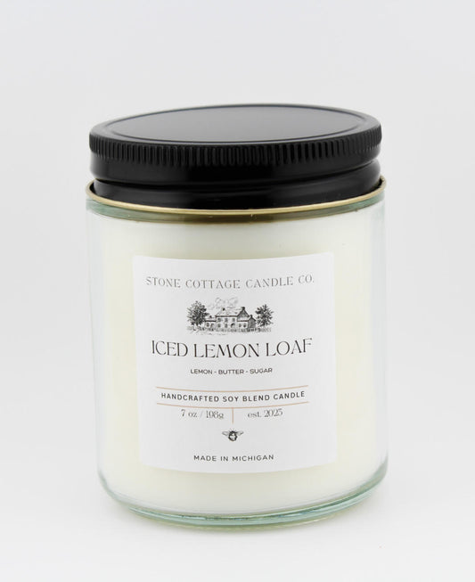 Iced Lemon Loaf- 7oz Candle