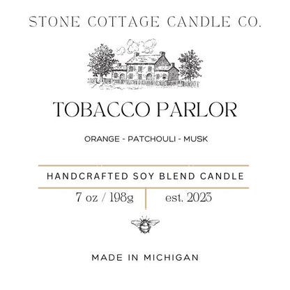 Tobacco Parlor- 7oz Candle